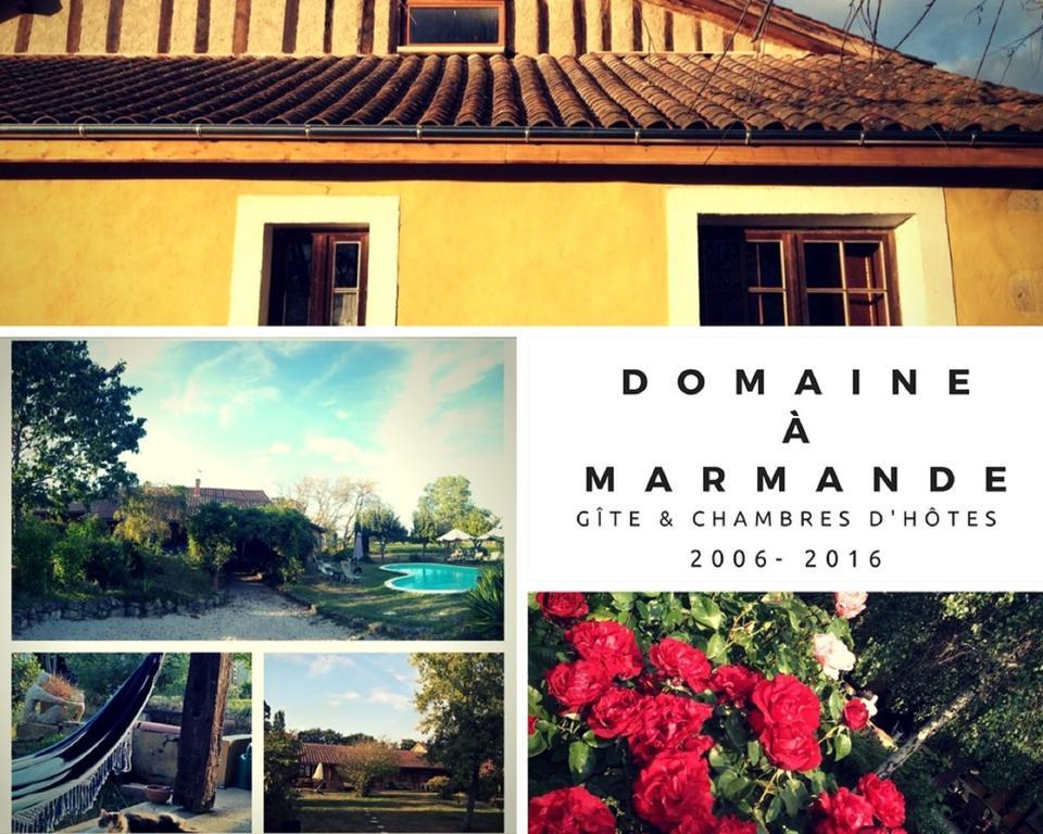 Bed and Breakfast Domaine A Marmande Berdoues Zewnętrze zdjęcie